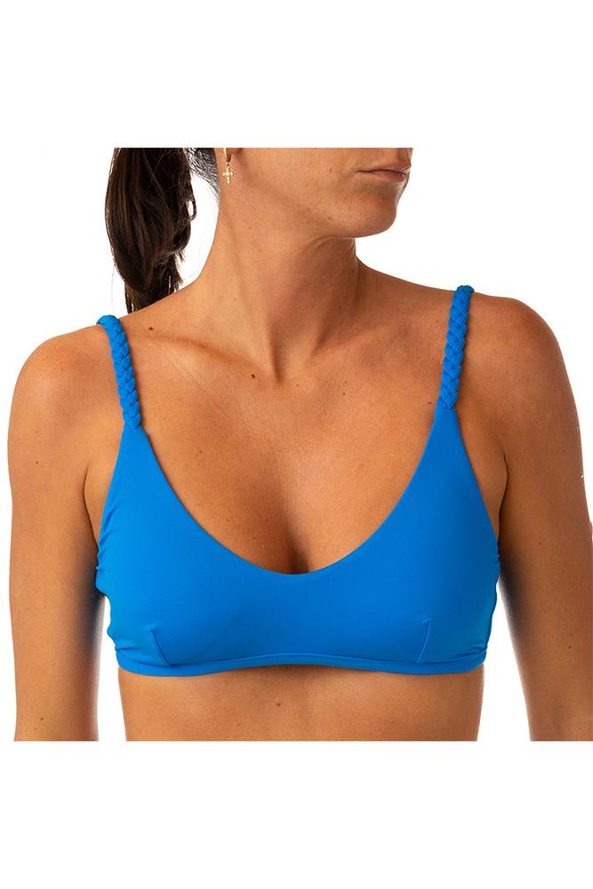 MIX REGGISENO BRASSIERE DONNA AZZURRO BABYTR MILOS BE BEACH